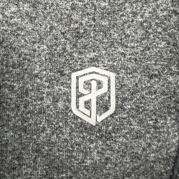 Born Primitive Hurricane Crop Tank Mesh Sides And Open Tie Back Gray Size S - Picture 6 of 6